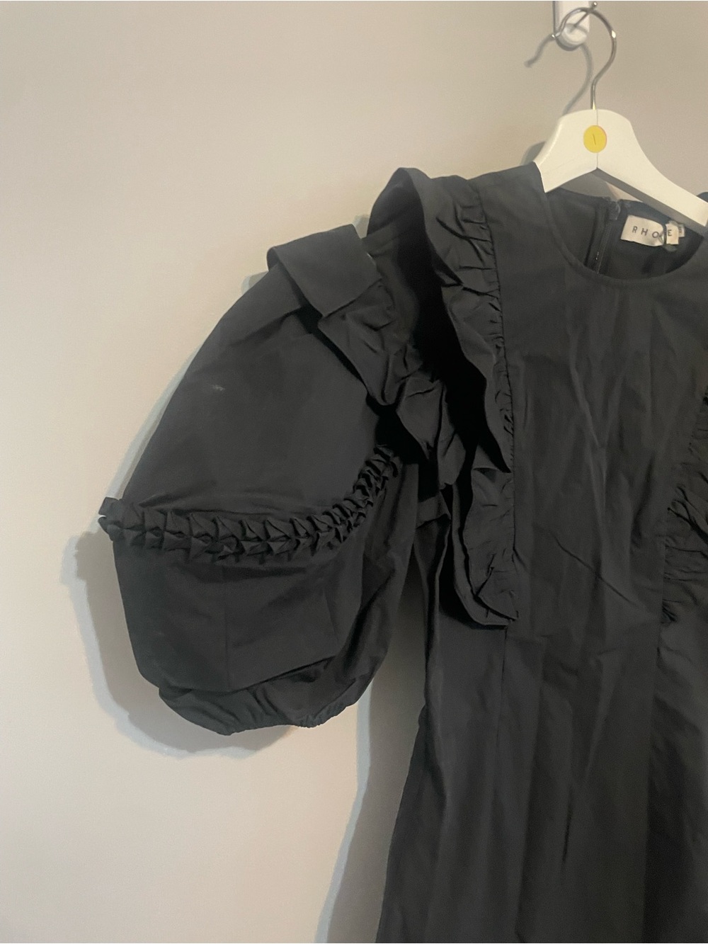 RHODE Black Varja Dress Size XXS NWT - Picture 3 of 7